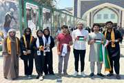 حضور دانشجویان پردیس بین الملل کیش دانشگاه علوم پزشکی تهران در راهپیمایی روز جهانی قدس