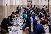 برگزاری ضیافت افطاری دانشجویی ماه مبارک رمضان با حضور دانشجویان بین الملل در دانشکده پزشکی دانشگاه علوم پزشکی تهران 