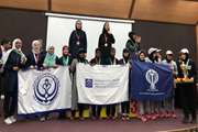 تیم دختران بین الملل دانشگاه علوم پزشکی تهران 7 مدال طلا، نقره و برنز و 2 کاپ قهرمانی دومین جشنواره ورزشی دانشجویان بین الملل دانشگاه های علوم پزشکی کشور را به دست آورد 