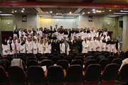 جشن روپوش سفید دانشجویان ایرانی و بین‌الملل دانشکده داروسازی پردیس بین‌الملل دانشگاه علوم پزشکی تهران برگزار شد