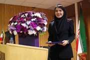 برگزاری مراسم دفاع از پایان نامه خانم محبت بمانی