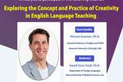 اطلاعیه ثبت‌نام در وبینار بین‌المللی Exploring the Concept and Practice of Creativity in English Language Teaching