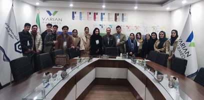 بازدید علمی دانشجویان داروسازی از کارخانه واریان فارمد