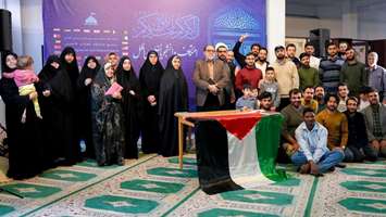 حال‌ و هوای اعتکاف دانشجویان بین‌الملل دانشگاه علوم پزشکی تهران