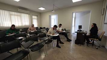 گزارش تصویری | برگزاری آزمون تعیین سطح زبان انگلیسی دانشجویان بین‌الملل دانشگاه