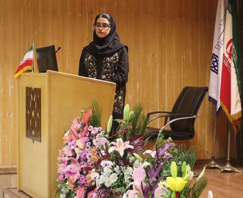 برگزاری مراسم دفاع از پایان نامه خانم کیمیا میرزائی   