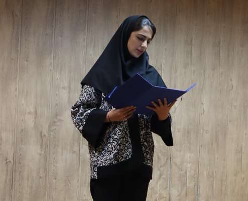 برگزاری مراسم دفاع از پایان نامه خانم فاطمه رشیدیان دزفولی                        