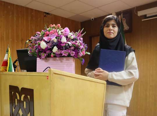برگزاری مراسم دفاع از پایان نامه خانم مهسا توفیقی محمدی  